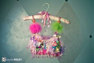 Photography, Bustin Out for Breast Cancer Bra Decorations