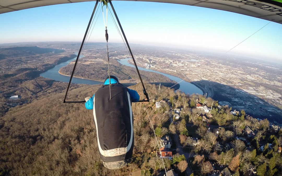 Hang Gliding in a Time Capsule